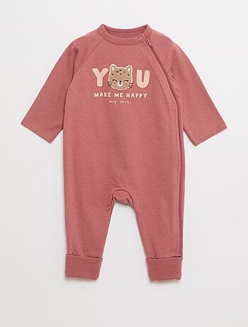 Conjunto pijama quente de fleece & body