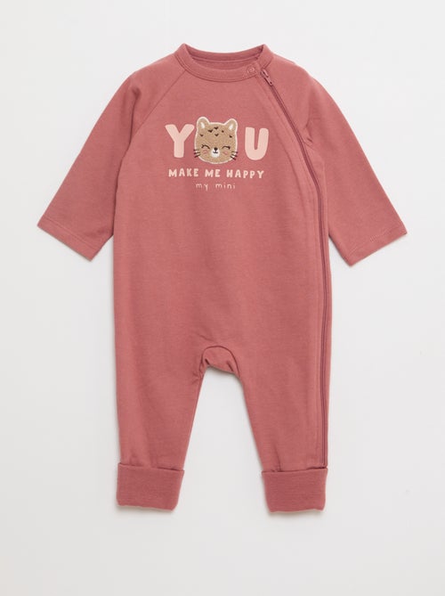 Conjunto pijama quente de fleece & body - Kiabi