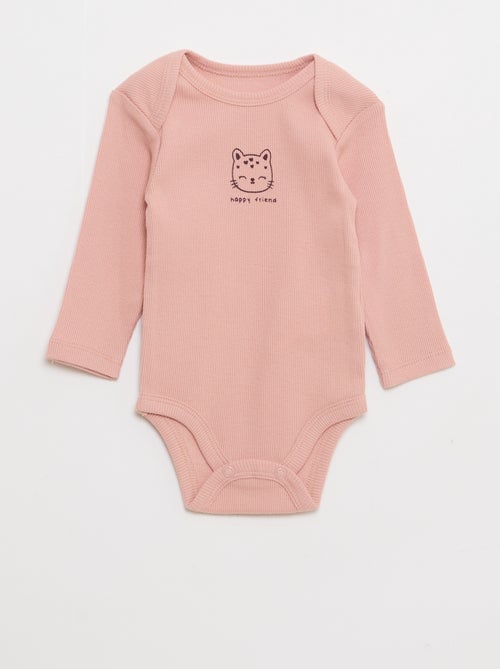 Conjunto pijama quente de fleece & body - Kiabi