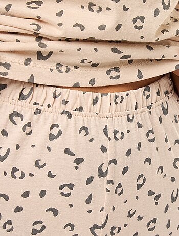 Conjunto pijama t-shirt + calças - 2 peças