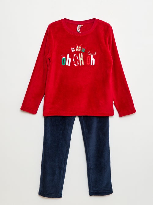 Conjunto pijama t-shirt + calças - 2 peças - Kiabi