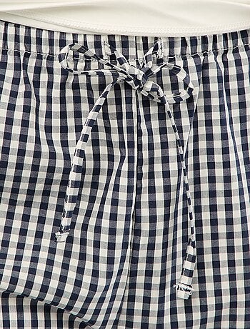 Conjunto pijama t-shirt + calças em popelina 'Angel' - 2 peças