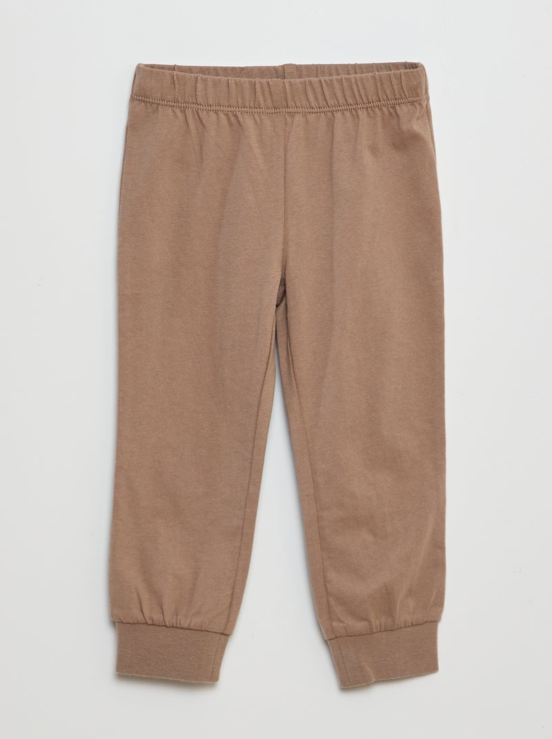 Conjunto pijama t-shirt + calças 'Simba' 'Disney' - 2 peças BEGE - Kiabi