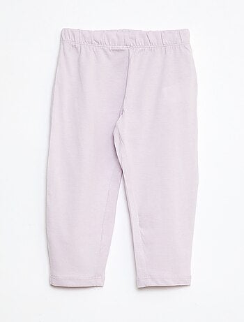 Conjunto pijama t-shirt + leggings com estampado - 2 peças