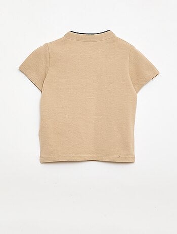 Conjunto polo + calções - 2 peças