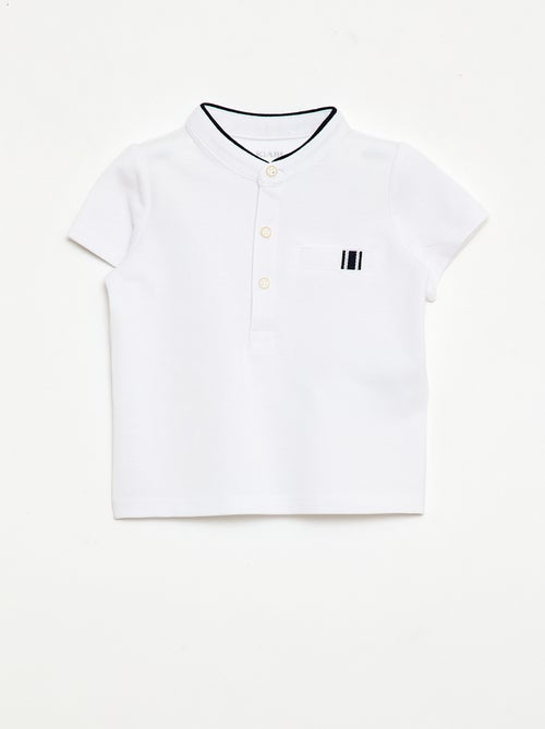 Conjunto polo + calções - 2 peças - Kiabi