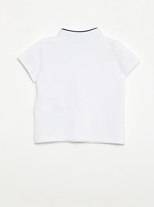 Conjunto polo + calções - 2 peças - Kiabi