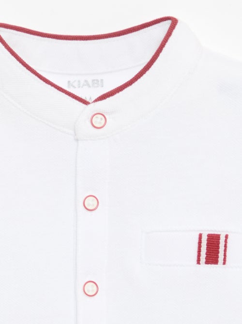 Conjunto polo + calções - 2 peças - Kiabi