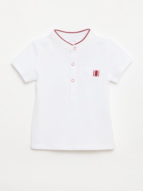 Conjunto polo + calções - 2 peças - Kiabi