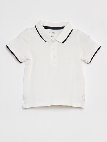 Conjunto polo + jardineiras - 2 peças
