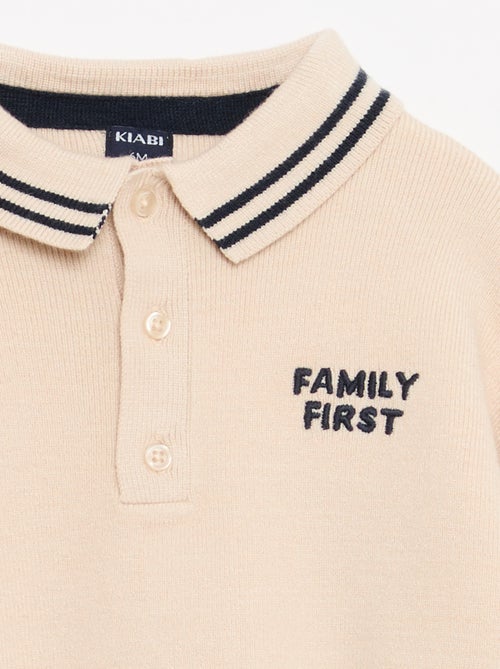 Conjunto polo quente + calças - 2 peças - Kiabi