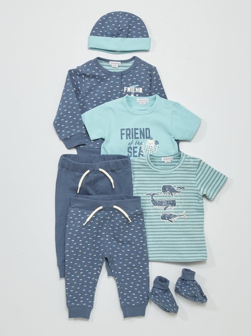 Conjunto prenda - 7 peças - Kiabi