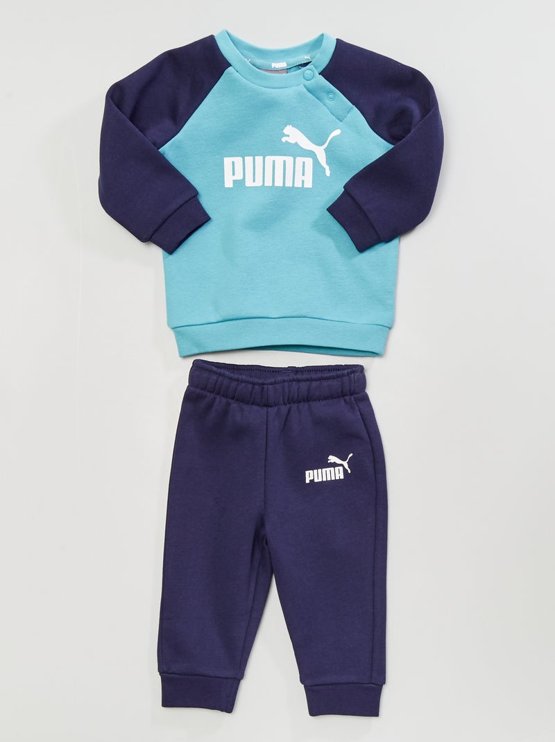 Conjunto 'Puma' sweatshirt + calças AZUL - Kiabi