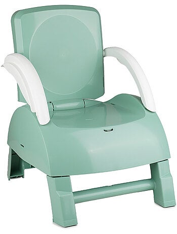 Conjunto refeição 2ª idade thermobaby gusto: assento elevatório + 5 caixas