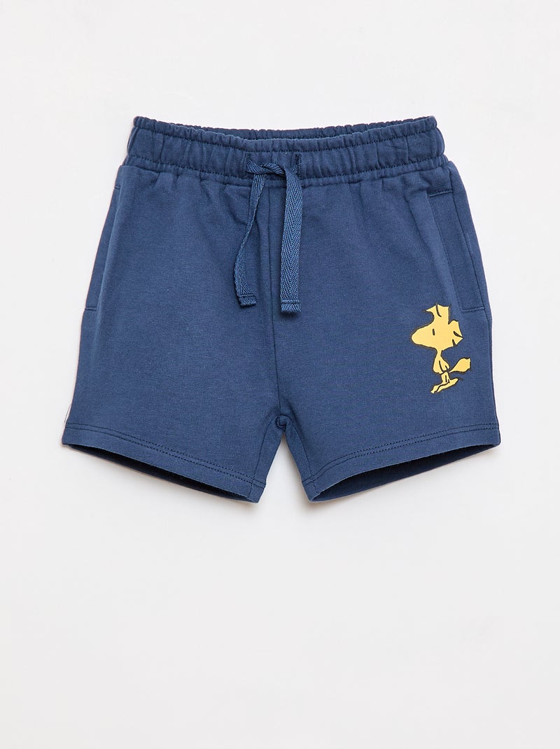 Conjunto 'Snoopy' 2 peças sweat + calções Bege - Kiabi