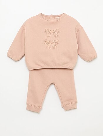 Conjunto sweat + calça de jogging fantasia