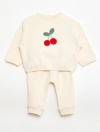 Conjunto sweat + calça de jogging fantasia