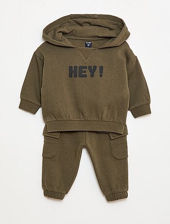 Conjunto sweat + calças de jogging