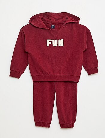 Conjunto sweat + calças de jogging