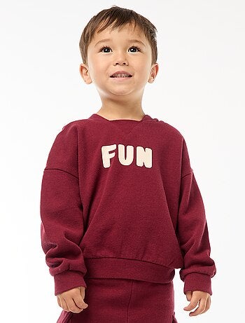 Conjunto sweat + calças de jogging