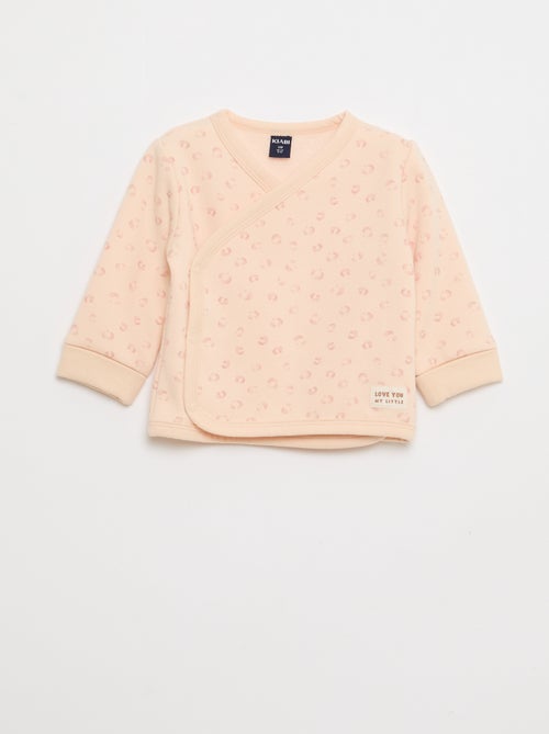 Conjunto sweat + calças de moletom - 2 peças - Kiabi