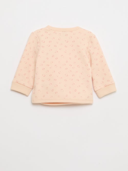 Conjunto sweat + calças de moletom - 2 peças - Kiabi