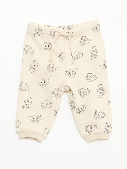 Conjunto sweat + calças 'Disney' 'Simba' em algodão - Kiabi