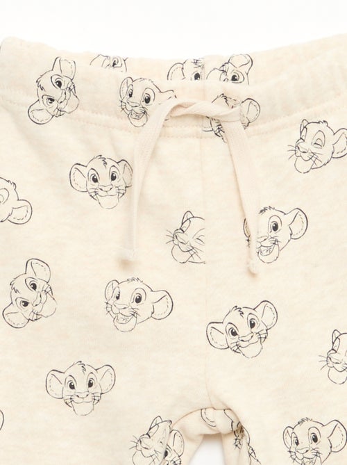 Conjunto sweat + calças 'Disney' 'Simba' em algodão - Kiabi