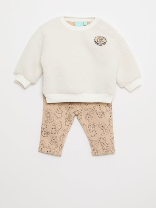 Conjunto sweat + calças 'Winnie' 'Disney' - 2 peças - Kiabi