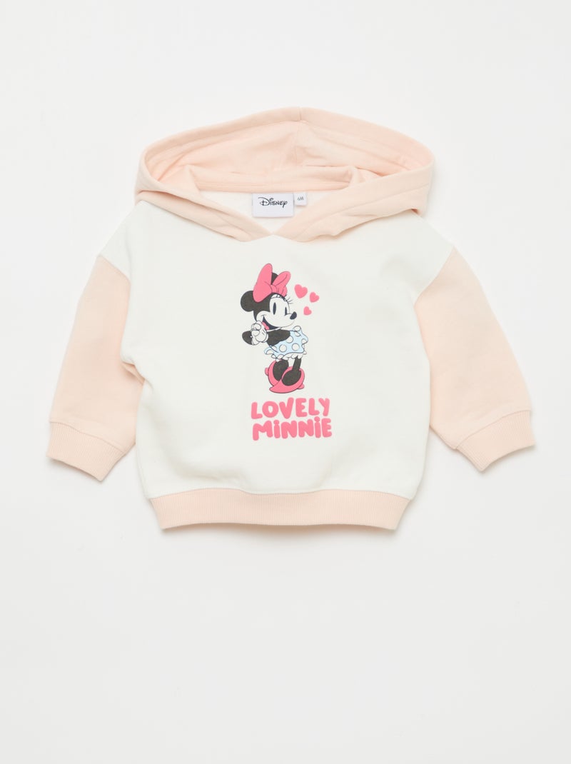 Conjunto sweat com capuz + legging 'Disney' Rosa - Kiabi