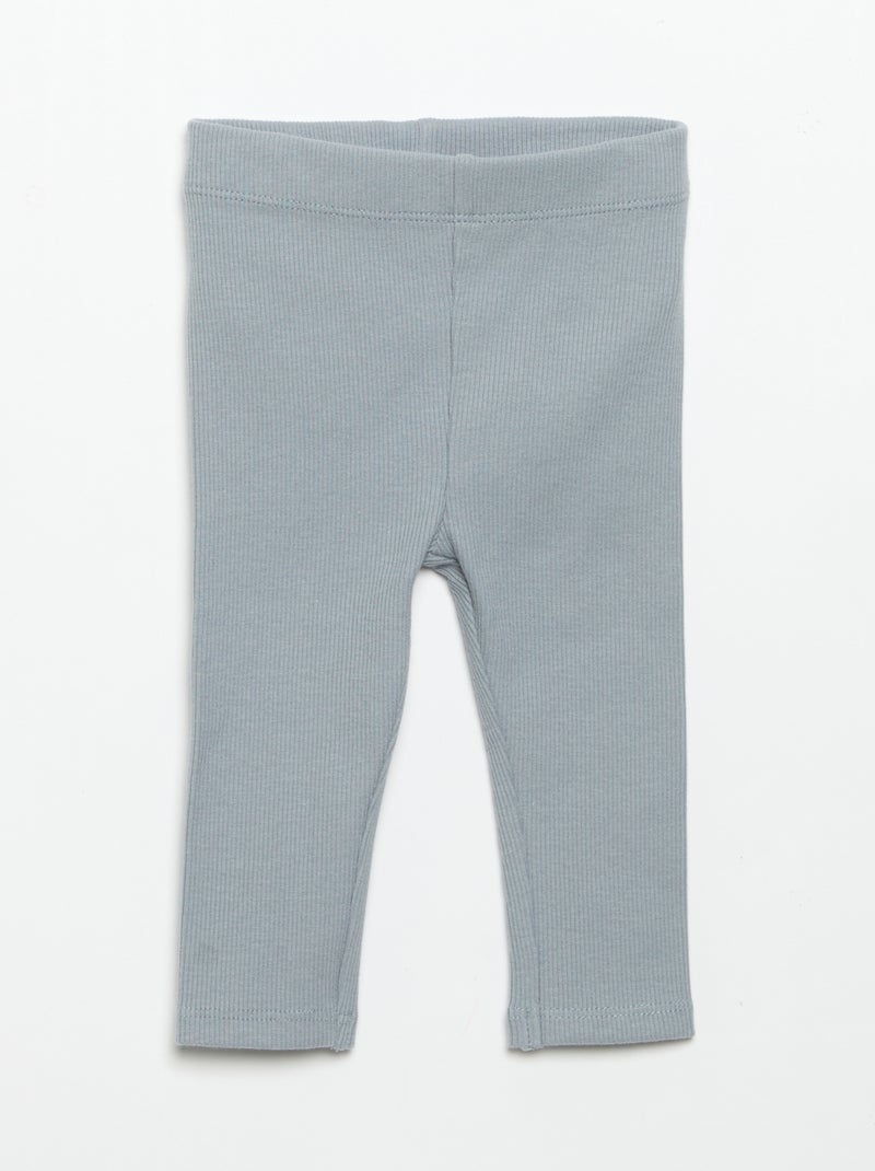 Conjunto sweat estampado + legging Branco - Kiabi