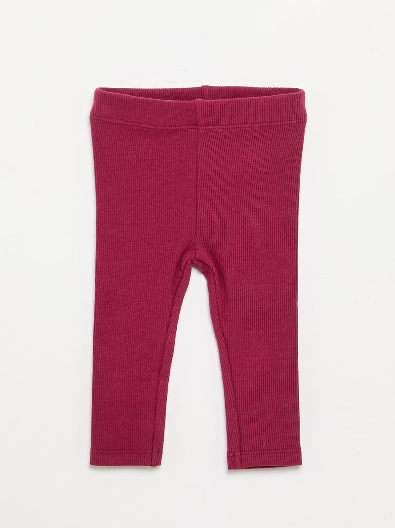 Conjunto sweat estampado + legging Branco - Kiabi