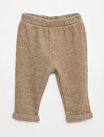 Conjunto sweat + leggings canelados - 2 peças