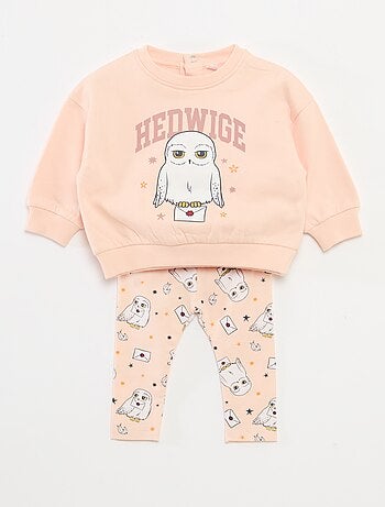 Conjunto sweat + leggings 'Harry Potter' - 2 peças