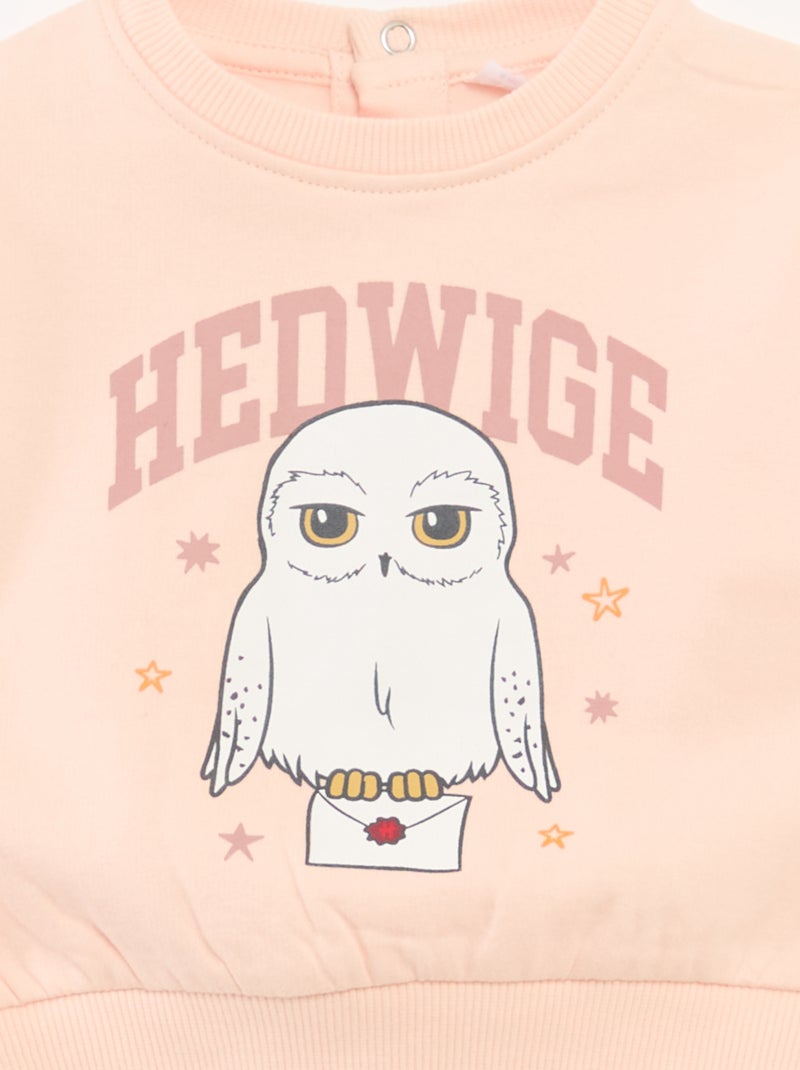 Conjunto sweat + leggings 'Harry Potter' - 2 peças Rosa - Kiabi