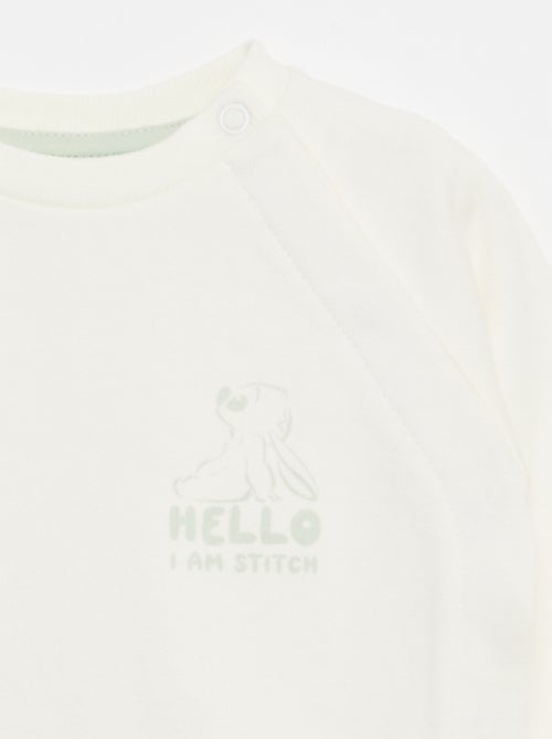 Conjunto sweatshirt - calças + Bandana - 2 peças - Kiabi