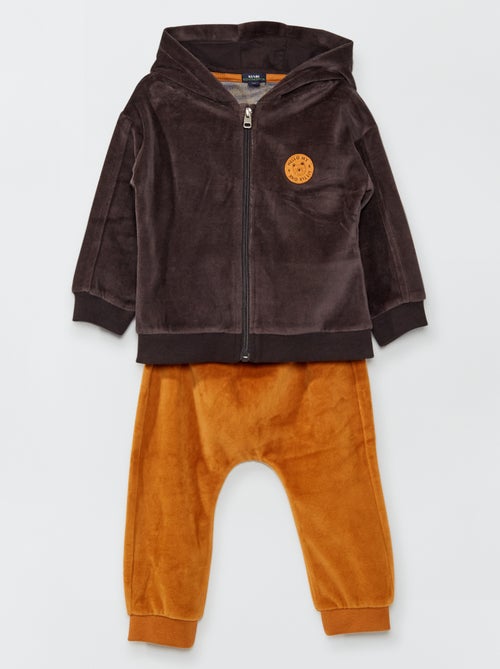 Conjunto sweatshirt + calças  - 2 peças - Kiabi