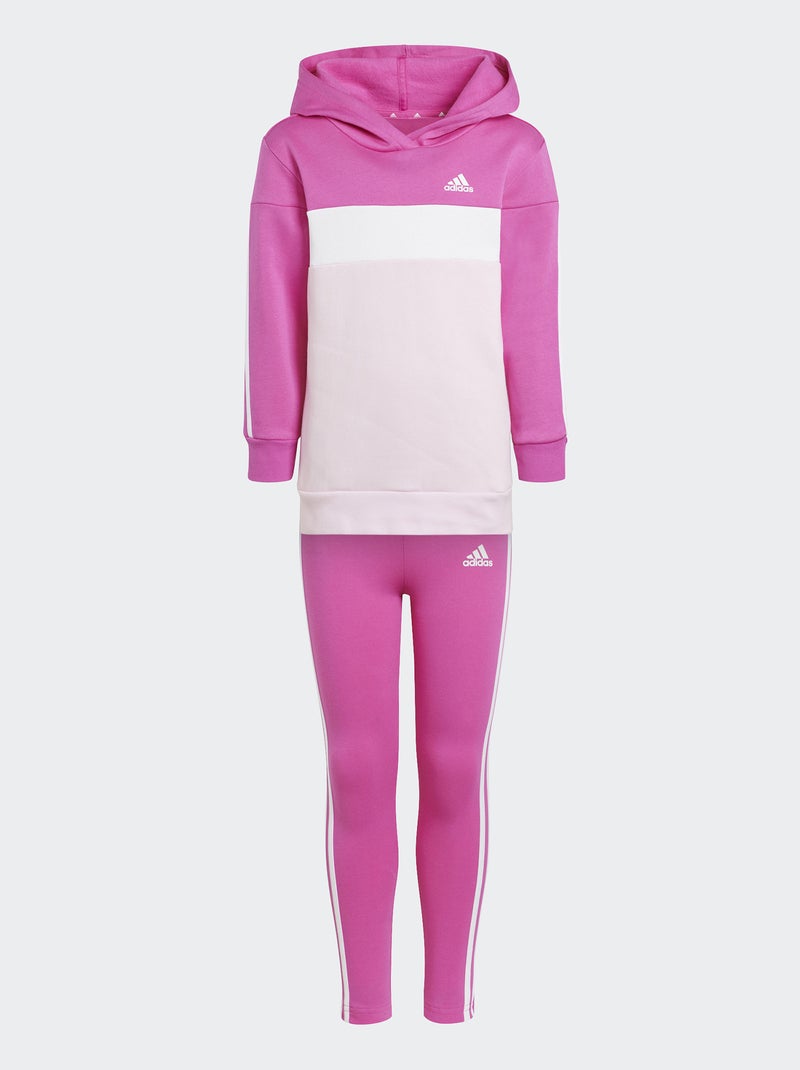Conjunto sweatshirt + calças 'Adidas' - 2 peças ROSA - Kiabi