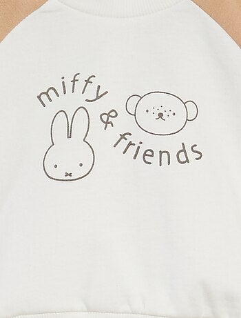 Conjunto sweatshirt + calças de fato de treino 'Miffy' - 2 peças
