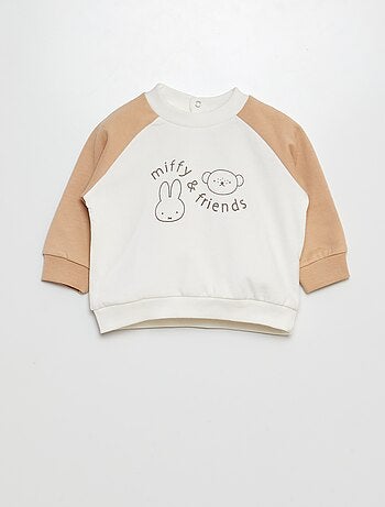 Conjunto sweatshirt + calças de fato de treino 'Miffy' - 2 peças