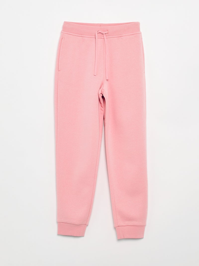 Conjunto sweatshirt + Calças de jogging Rosa - Kiabi