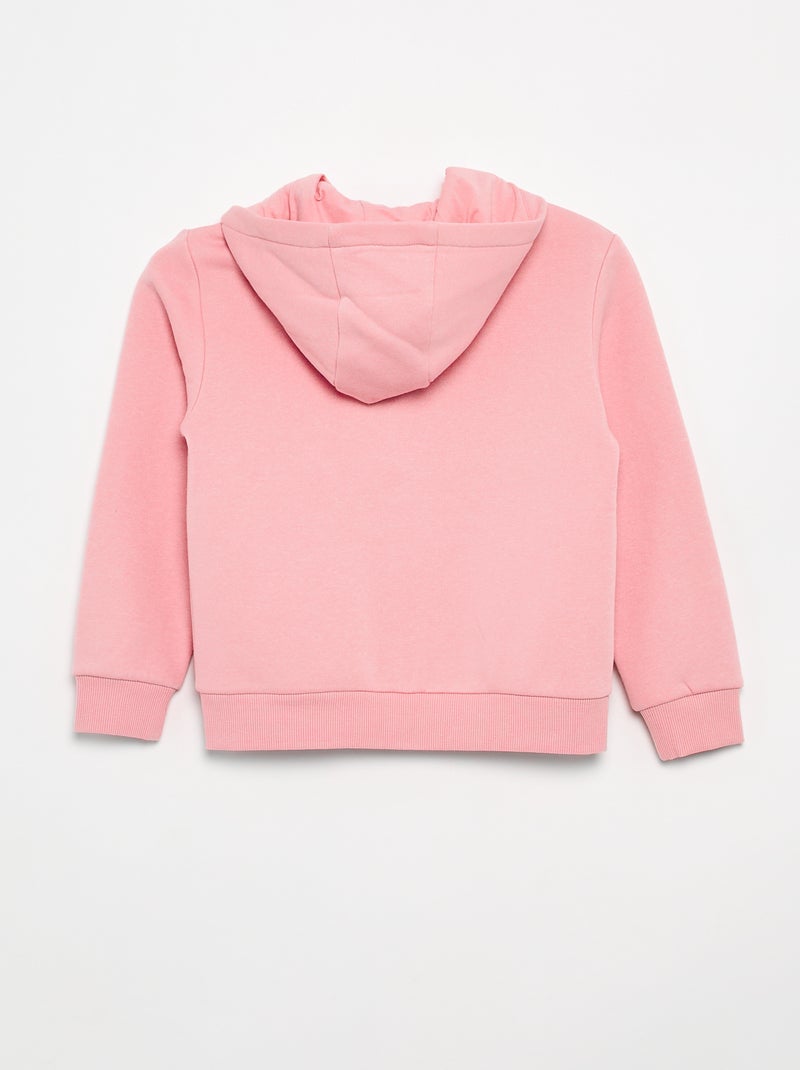 Conjunto sweatshirt + Calças de jogging Rosa - Kiabi