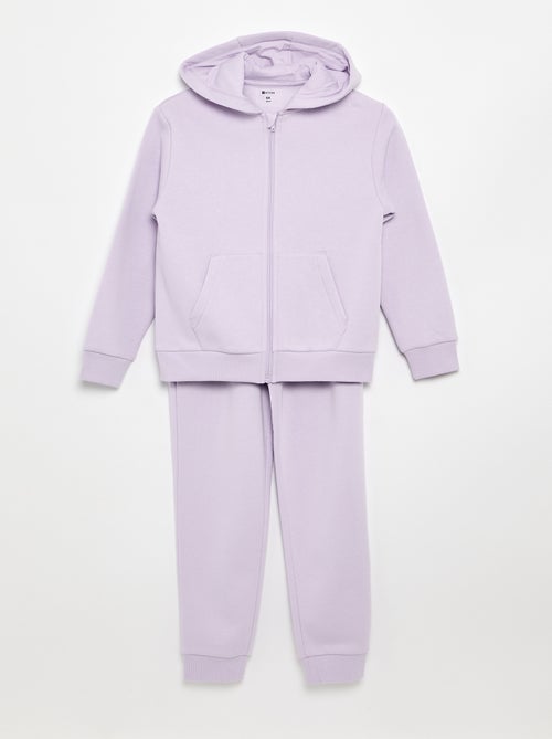 Conjunto sweatshirt + Calças de jogging - Kiabi Conjunto sweatshirt + Calças de jogging - Kiabi