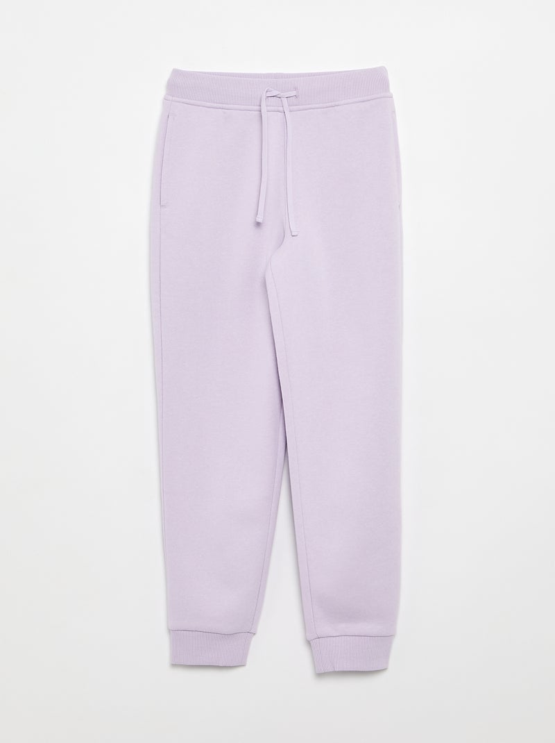 Conjunto sweatshirt + Calças de jogging Roxo - Kiabi