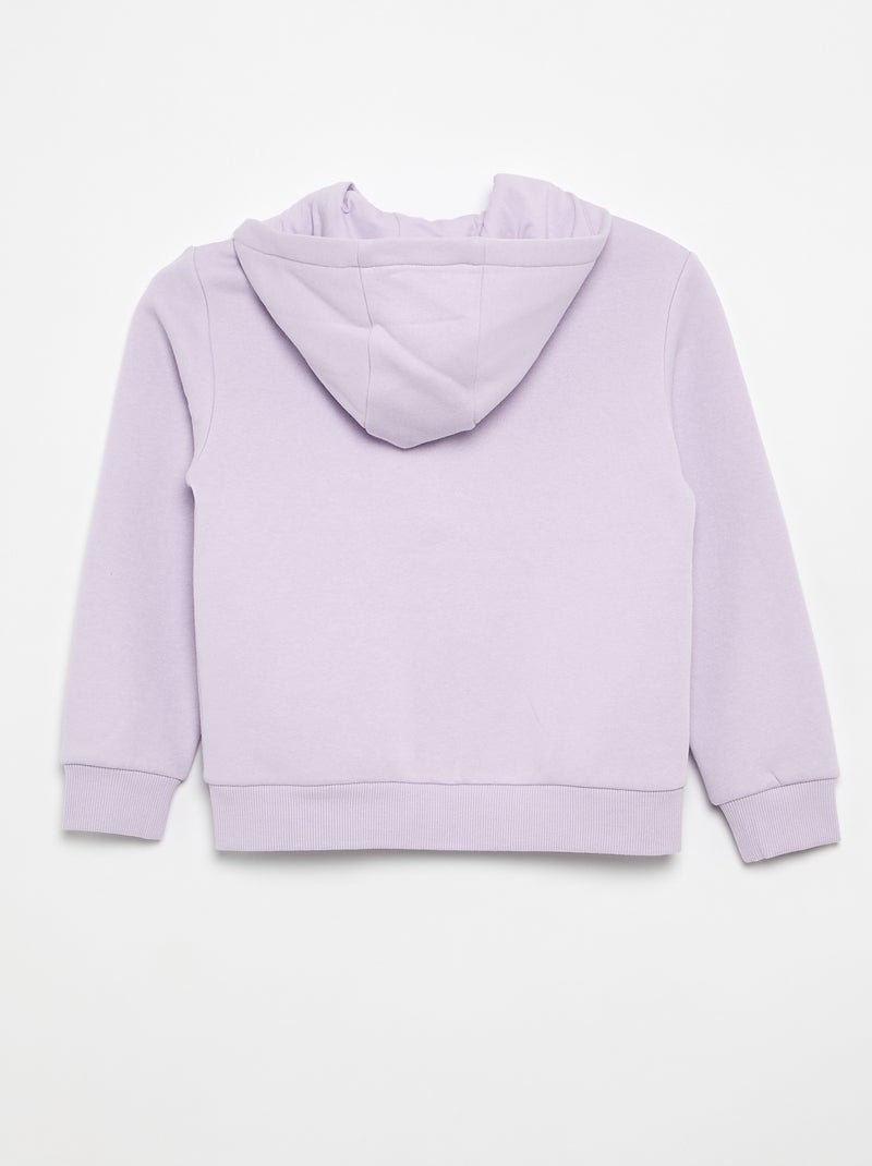 Conjunto sweatshirt + Calças de jogging Roxo - Kiabi