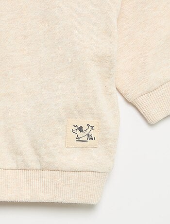 Conjunto sweatshirt + calças de jogging + t-shirt - 3 peças