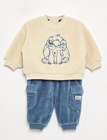 Conjunto sweatshirt + calças 'Disney' multibolsos - 2 peças
