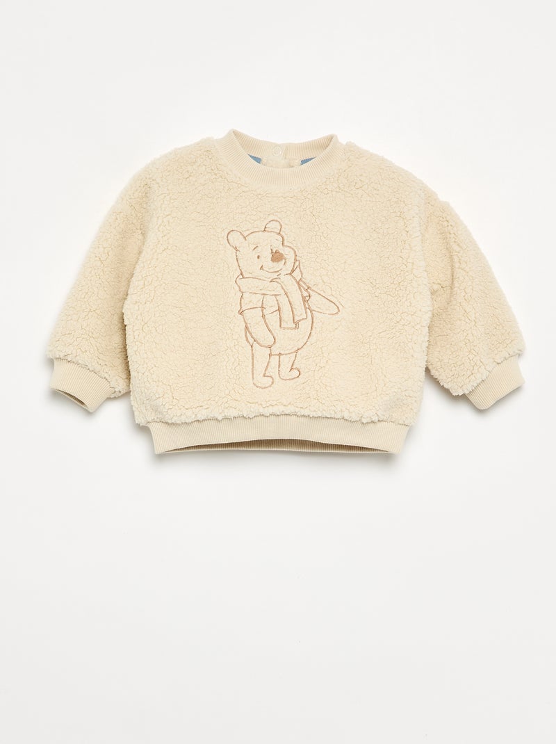 Conjunto sweatshirt + calças 'Disney' multibolsos - 2 peças Branco - Kiabi
