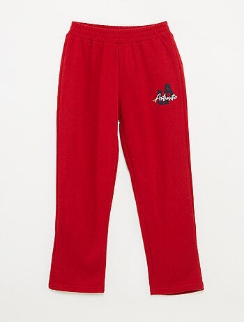 Conjunto sweatshirt + calças estilo campus - 2 peças