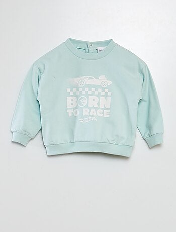 Conjunto sweatshirt + calças 'Hot Wheels' - 2 peças